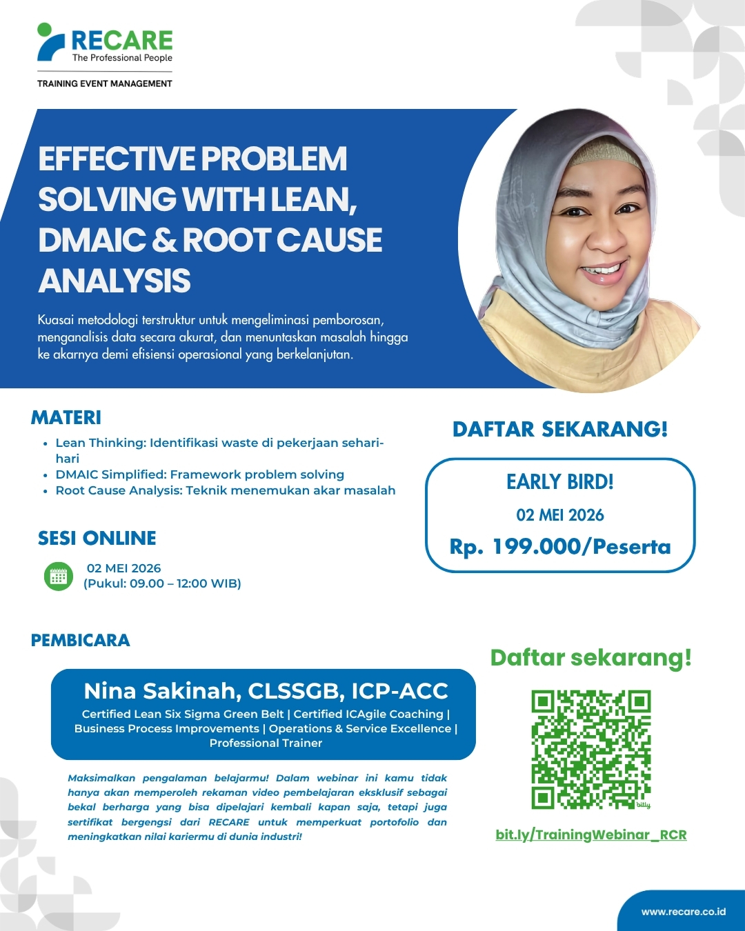 Training Effective Problem Solving with Lean, DMAIC & Root Cause ...