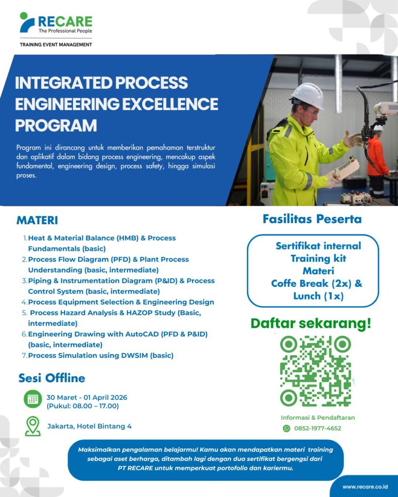Integrated Process Engineering Excellence Program - RECARE
